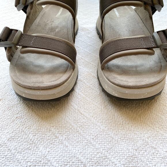 Merrell Women’s Alpine Cush Slide Sandals Brindle Comfort Adventure Slides - Picture 6 of 12